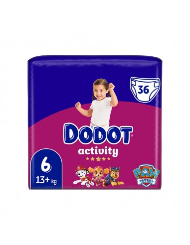 Fraldas Dodot Activity T6 (+13kg) 36un