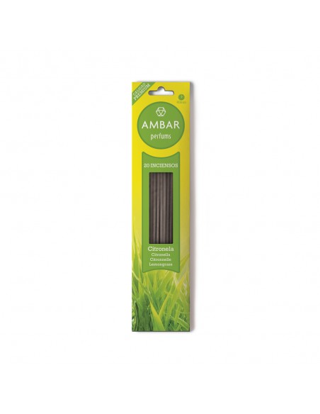 Incenso Sticks Ambar Citronela 20un