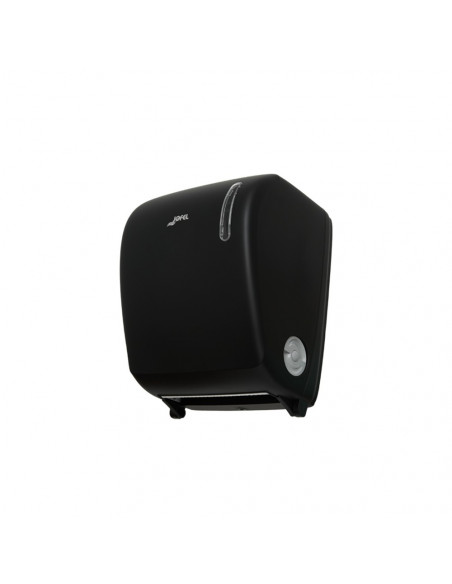 Dispensador Toalhas Rolo c/Auto-Corte Preto Mate