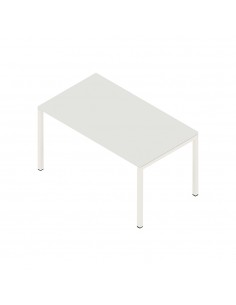 Secretária Metal Minima 1400x600x750 Branco