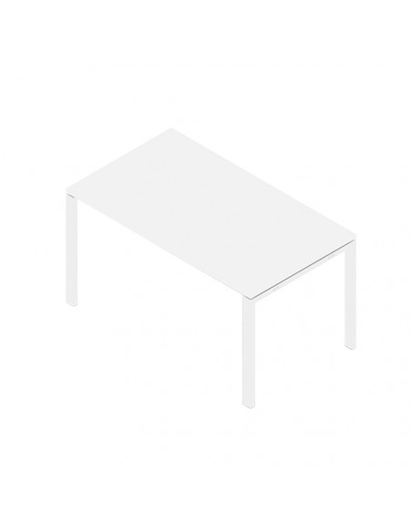 Secretária Metal Plano N 1200x600x750 Branco