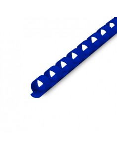 Argolas PVC Encadernar 06mm Azul 20 Folhas 100un