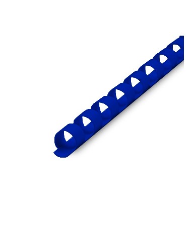 Argolas PVC Encadernar 06mm Azul 20 Folhas 100un