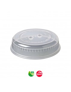 Tampa para Microondas 26x26x6,5cm Transparente