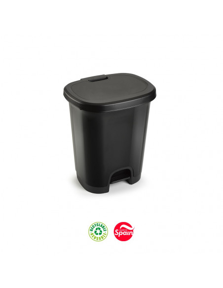 Contentor 27L c/ Pedal Preto