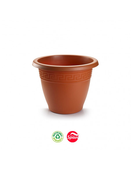 Vaso Redondo 20cm Terracota