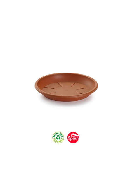 Prato para Vaso 16cm Terracota