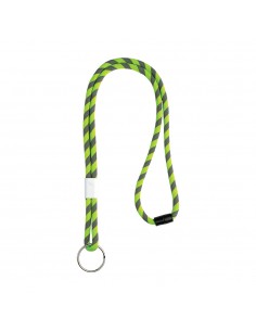 Fita Multiusos para Pescoço Tubular Ajuste Metálico Verde