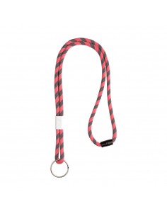 Fita Multiusos para Pescoço Tubular Ajuste Metálico Rosa