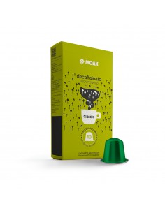 Café Cápsulas p/Nespresso MOAK Descafeinado 10un