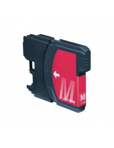 Tinteiro Compatível Brother LC1100M Magenta 6,5ml 325 Pág.