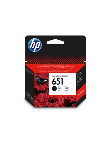 Tinteiro HP 651 Preto C2P10A 600 Pág.