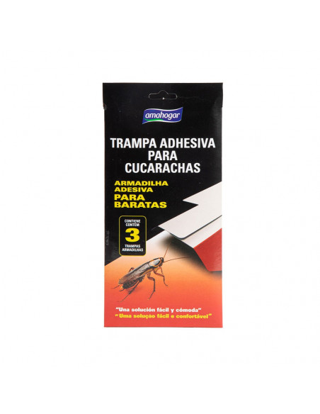 Armadilha Adesiva para Baratas 3un