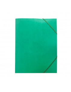 Pasta Cartão c/Elásticos A3 3 Abas Verde