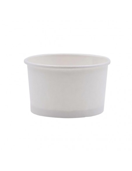 Copos Gelado 180ml Papel Branco 50un