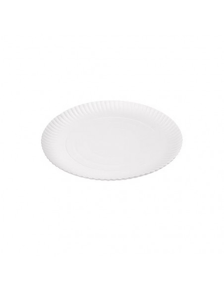 Bases de Cartão Redondo para Bolos Branco 18cm 100un