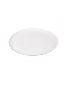 Bases de Cartão Redondo para Bolos Branco 23cm 100un