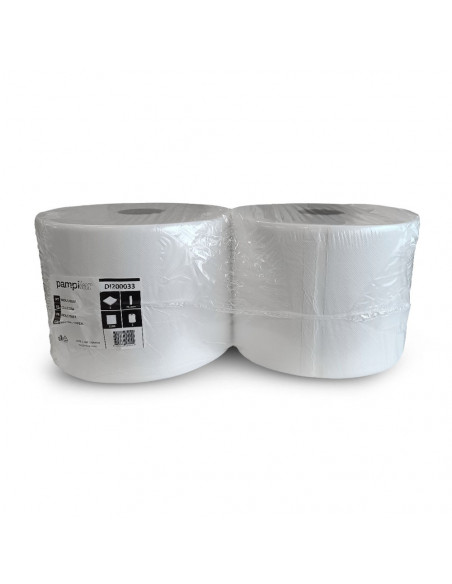 Rolo Industrial 350mx22,3cm 17g 2Fls PAMPILAR Picotado 2un