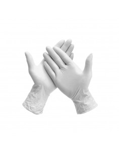 Luvas Látex Tamanho M s/Pó 50un