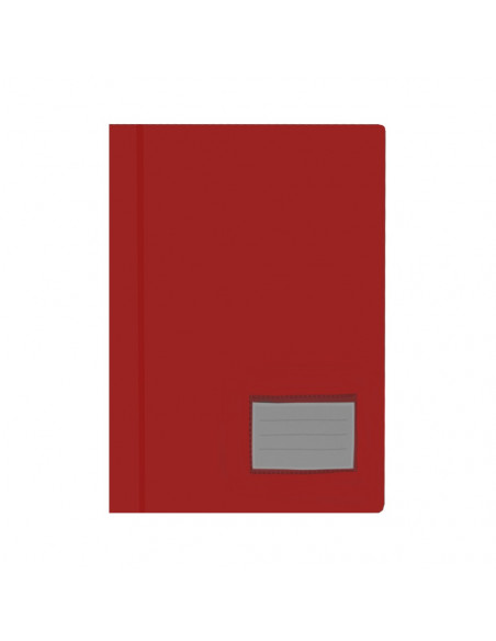 Classificador Capa Opaca c/Etiqueta Roma263 Vermelho 1un