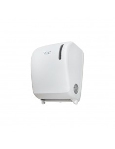 Dispensador Toalhas Rolo c/Auto-Corte Branco Mate