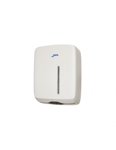 Dispensador Toalhas Mão Zig-Zag Branco Mate