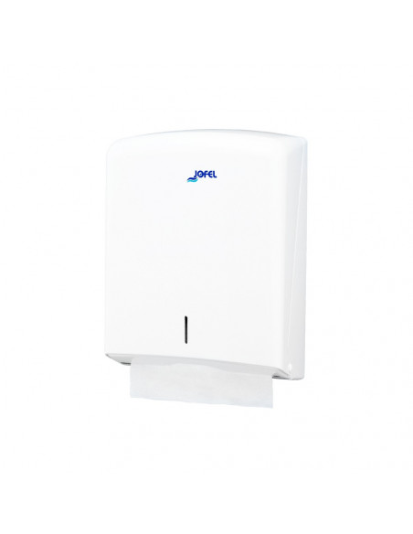 Dispensador Toalhas Mão Zig-Zag  Branco