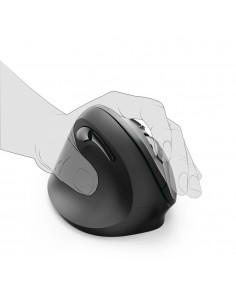 Rato Wireless Ergonómico Vertical EMW-500L Mão Esquerda