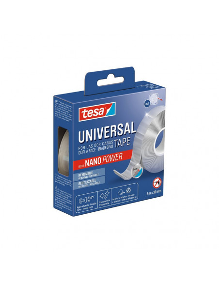 Fita Adesiva Dupla Face 30mmx3m Tesa Nano Power 55810