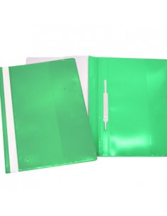 Classificador Capa Transparente Verde Roma 262.02 Pack 10un