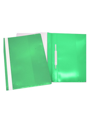 Classificador Capa Transparente Verde Roma 262.02 Pack 10un