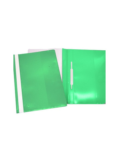 Classificador Capa Transparente Verde Roma 262.02 Pack 10un