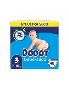 Fraldas Dodot T3 (6-10kg) Bebé Seco 40un
