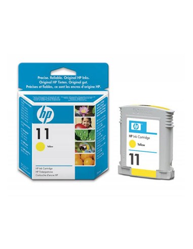 Tinteiro HP 11 Amarelo C4838A 28ml 1750 Pág.