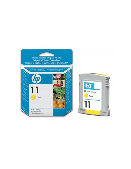 Tinteiro HP 11 Amarelo C4838A 28ml 1750 Pág.