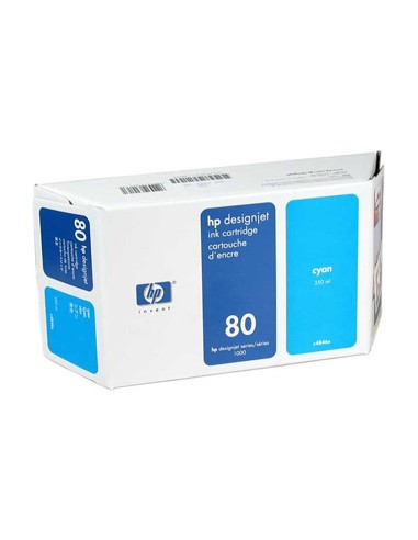 Tinteiro HP 80 Azul C4846A 350ml 4400 Pág.