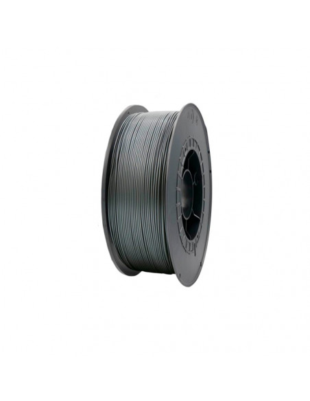 Filamento Universal PLA 1.75mm 3D 1Kg Prata