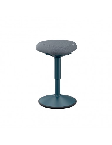 Banco Elevatório 47/64cm c/ Base Oscilante Cinza Escuro