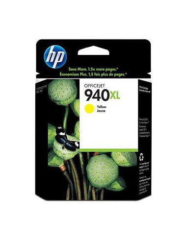 Tinteiro HP 940XL Amarelo C4909A 19,5ml 1400 Pág.