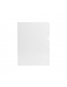 Bolsa Plástico em L A4 90mic Cristal 10un