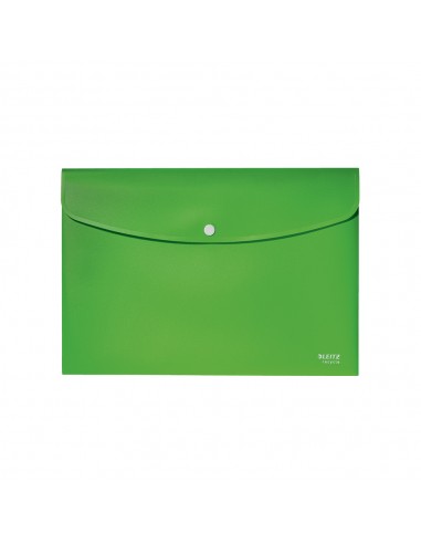 Bolsa Envelope A4 Fecho Botão Recycle Verde
