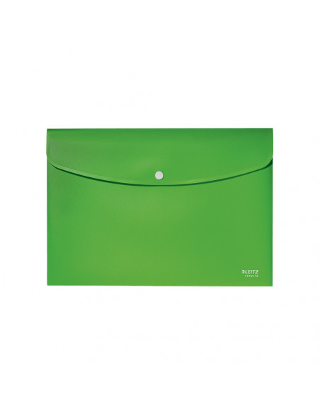 Bolsa Envelope A4 Fecho Botão Recycle Verde