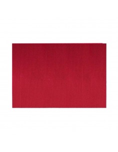 Cartão Canelado Colorido 50x70cm Vermelho Folha