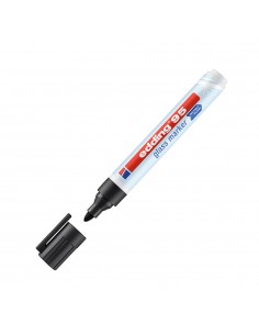 Marcador Quadros Vidro Edding 95 1,5-3mm Preto 1un