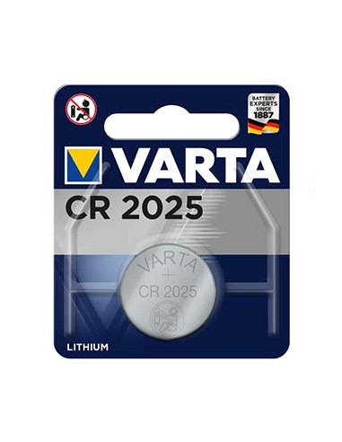 Pilhas CR2025 Lithium 3V Varta