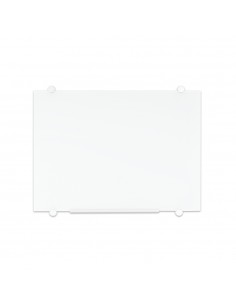 Quadro Vidro Magnético 120x90cm Flow Branco GL080106