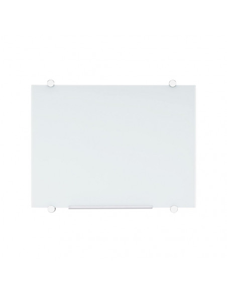 Quadro Vidro Magnético 150x120cm Flow Branco GL110106