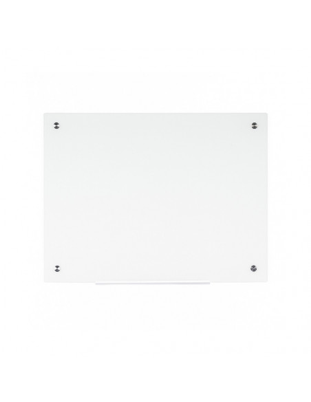 Quadro Vidro Magnético 200x120cm River Branco GL330107