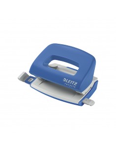 Furador 10 Folhas Leitz Recycle Azul