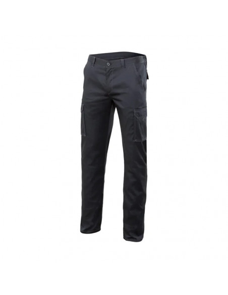 Calça Stretch Multibolsos Tamanho 42 Preto